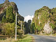 Limestone Mountains around Krabi in Thailand by Asienreisender